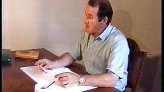 A college girl with blond duvets gets fucked on the lawn.