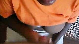 African House Maid Hand Job
