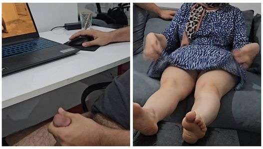 Caught My Aunt Watching Porn