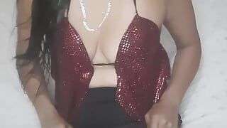 Cousin practicing double penetration for the first time