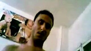 Egyptian sharmota with her boy friend