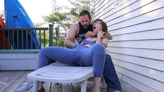 Finger me in my Yoga Pants till I SQUIRT – VERY WET