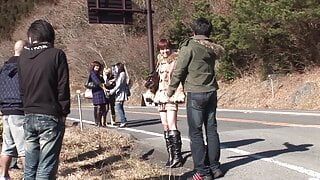 HAIRY GIRL SUCKS A MASSIVE COCK THRN SLIDES IT INTO HER