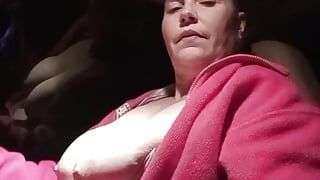 Having fun in the car