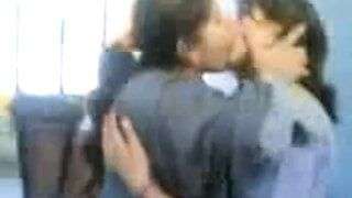 indian girl kissing to other girl
