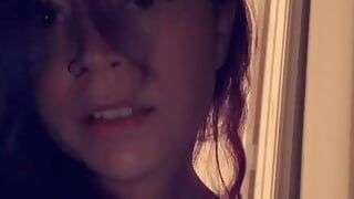 It feels so good to grind my pussy on my vibrator it made my eyes roll back