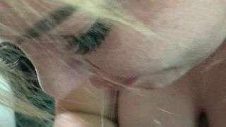 Lithuanian deepthroat in car