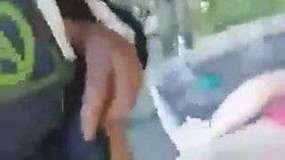 Matorka se jebe napolju