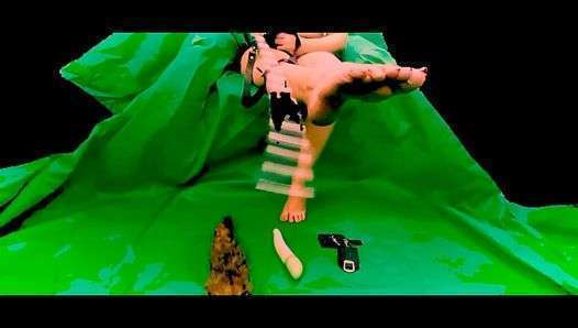 My servant is at the feet of his queen