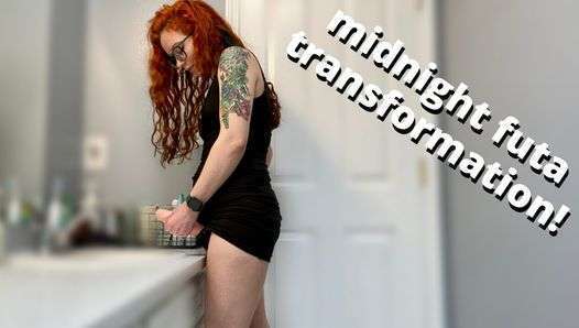 NYE midnight cock futa transformation – full video on Veggiebabyy Manyvids