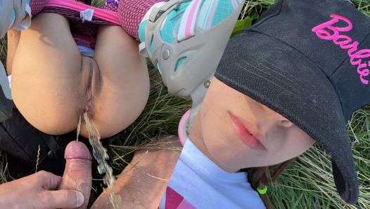 Oh no! He peed in Barbie’s ass – PISS IN ASS