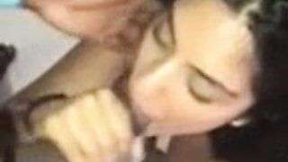 Sexy Lebanese Girl Sucking BBC