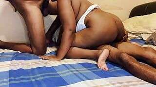 Sri Lanka Real Threesome Monster Cock Husband’s Friend Wife Shared Cuckold
