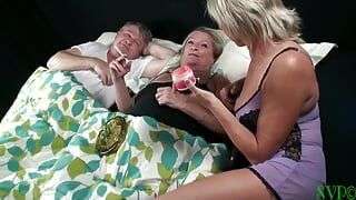 Step-daughter Shows off Her New Toys