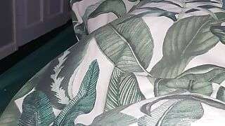 Step son dick almost crying being touched by step mom hand