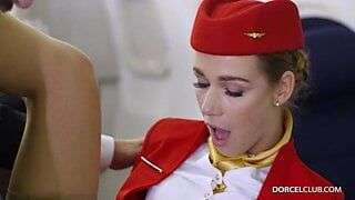 True AIRLINE VIP BEST Orgy Hostess SeX! Nylon Stockings FUCK