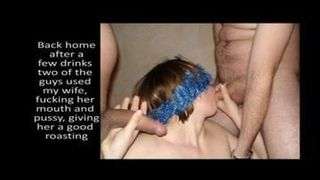 UK shared wife Hayley Xmas 2014