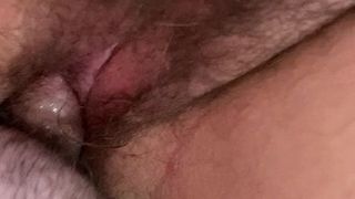 After work before her husband gets home