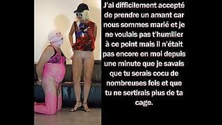 Compilation of our photos on male chastity and female domination