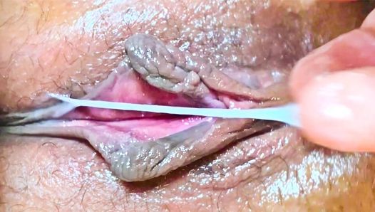 Fingering Tight Pink Pussy Of My Stepsister White Cream Came Out Of Her Pussy When I Touched Her Asshole