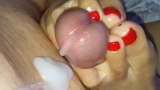 footjob cumshots