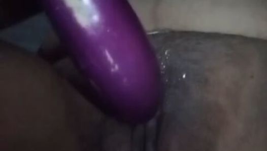 Hindi voice village sister-in-law took out her water from the brinjal.