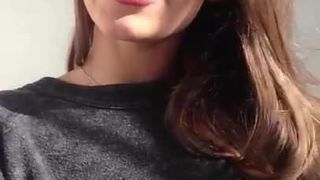 She gives us a glimps