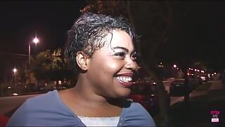 Pretty and Chunky Black Babe Gets Her Brains Fucked Out in Doggy Style Fuck Session