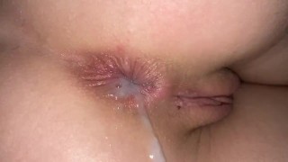 Sextape ANAL-Je lui remplis le cul de mon sperme tout chaud