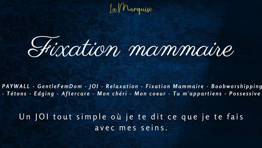 [French audio porn] Little joi for the obsessed with big tits