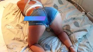 JENTA KAN IKKE SLUTTE A SPRENGE MENS HUN BLIR KNULLET