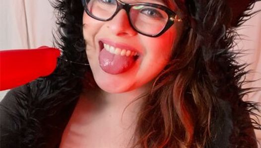 Big Titty Curvy Cutie Halloween Costume Striptease Suck and Fuck Bad Dragon Roleplay