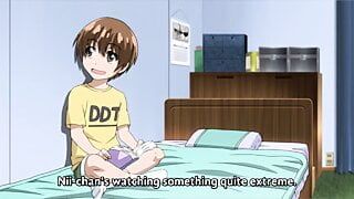 Cute Babe Cheats While Boyfriend is Near Room! – Hentai