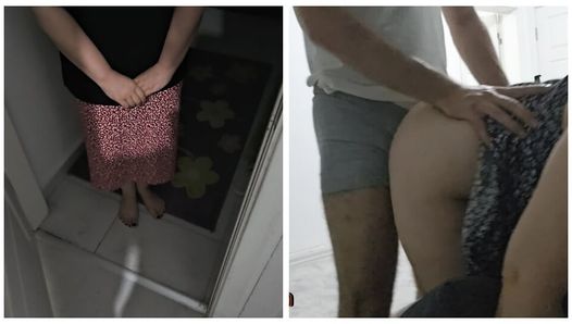 He the janitor’s wife in the empty apartment