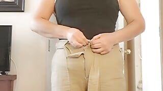 Mommy dressed for visit Best friend of son