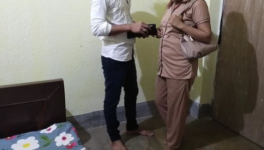 My office colleague always fuck me for exchange of tips