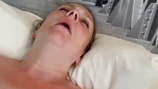 Pregnant Milf 8 Month Does It Herself!
