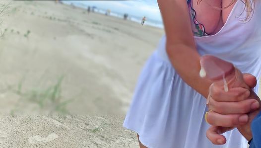 She made me cum in front of everyone