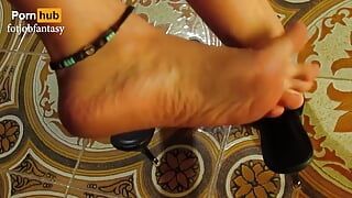 Soft Feet That Love Playing with Heels