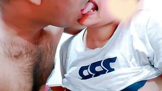 Sri lankan new stepsister nice blowjob ,cum in mouth ,big dick