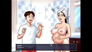 Summertime saga -Johannes fucked Diana and he fucked fucked Jenny online