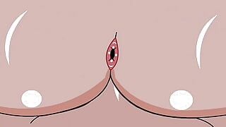 Breaking a redhead’s ass (animation)