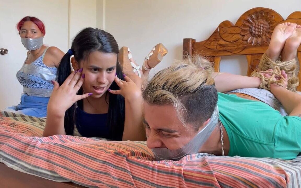 Couple Tied up by His Crazy Ex-girlfriend