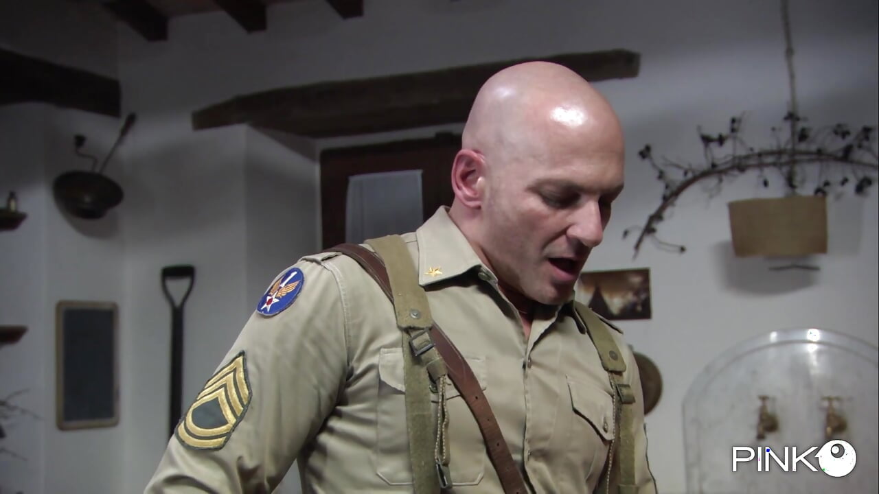 Franco Bangs the Old-time Housewife on the Kitchen Table