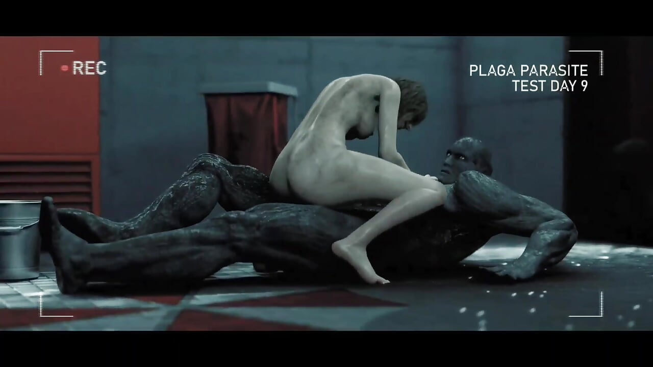 Resident Evil Ashley Rough Sex with Mr.X, Claire Fucked By Pyramid Head and Ada Riding Monster Cock