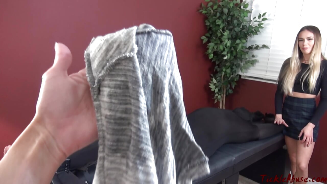 This Lesbian Girl Is Subjected to a Long-lasting and Firm Tickle Session! 100% Tickle Fetish Video! – Dd_261