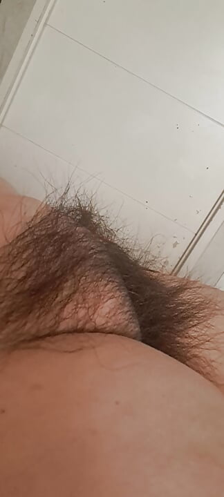 lover records my hairy pussy, it turns him on a lot