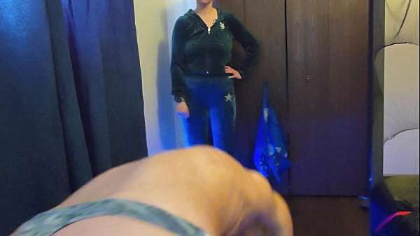 (First Time 69!) Be A Good Submissive Boy & Beg! – Femdom Playboy Velour Tracksuit