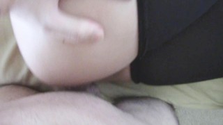 Small girl gets deep creampie