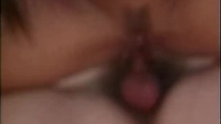 Vintage interracial ffm with assfucked euro